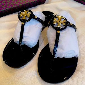 Brand New Tory Burch Jelly Thong Sandals size 8